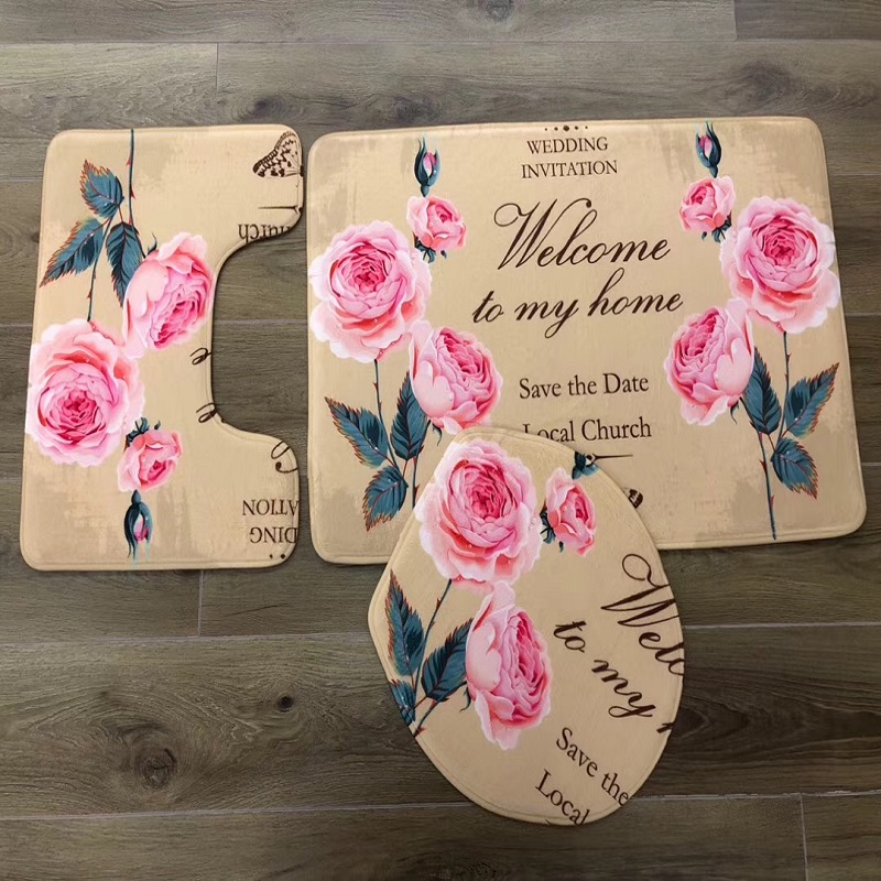bath mat 3 sets