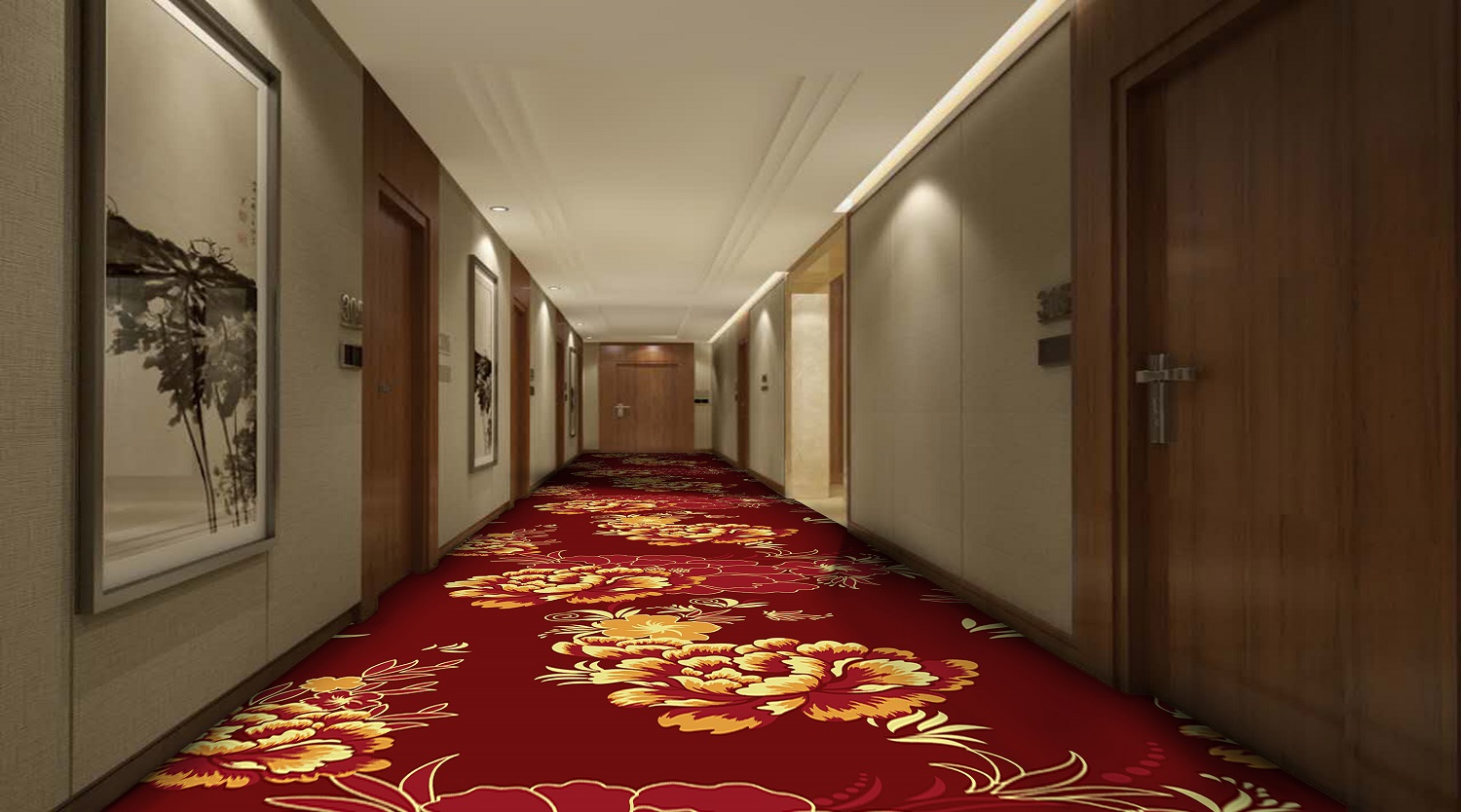 printed  polyester carpet