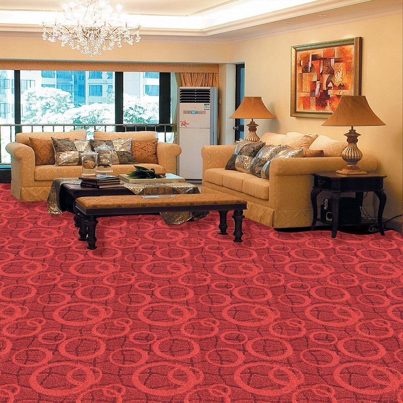 tufted wall to wall carpet